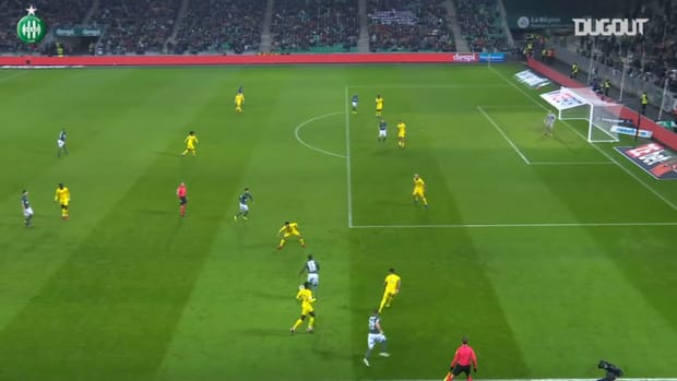 Saint-Etienne put three past Nantes